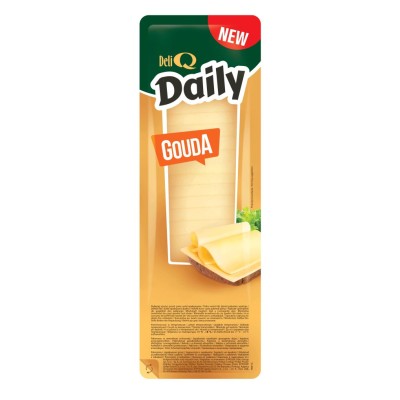 Sūris pjaustytas riekutėmis Gouda Daily 45%, 1 kg